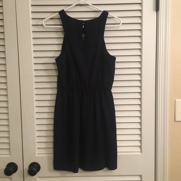 Cutout Navy Dress - Picture 4 of 6